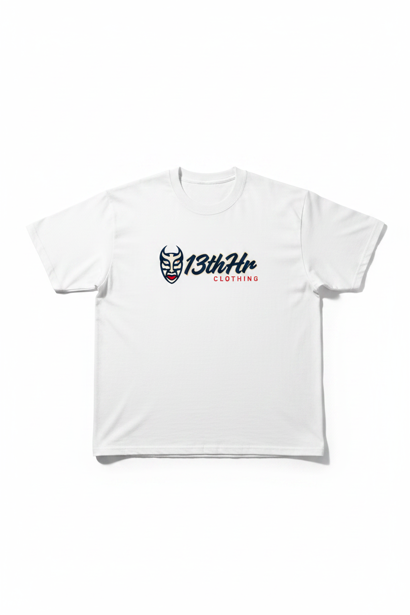 13thHr White T-Shirt Enhanced