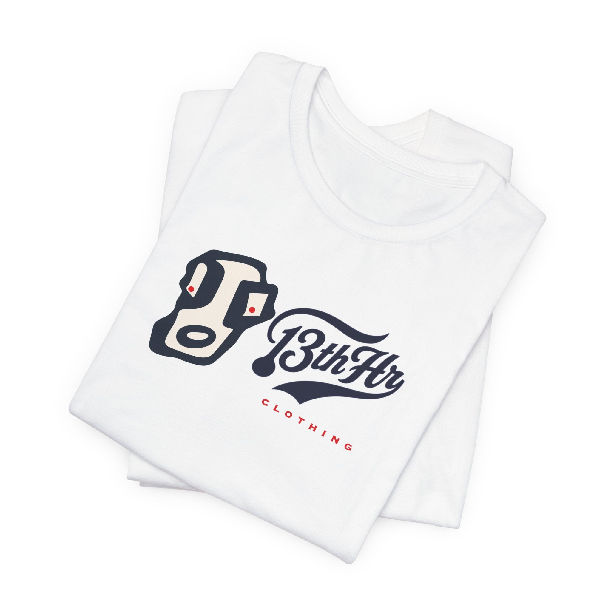 Graphic Tee — '13thFly' Vintage Sports Logo T-Shirt