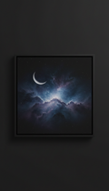 Moonlit Nebula digital print