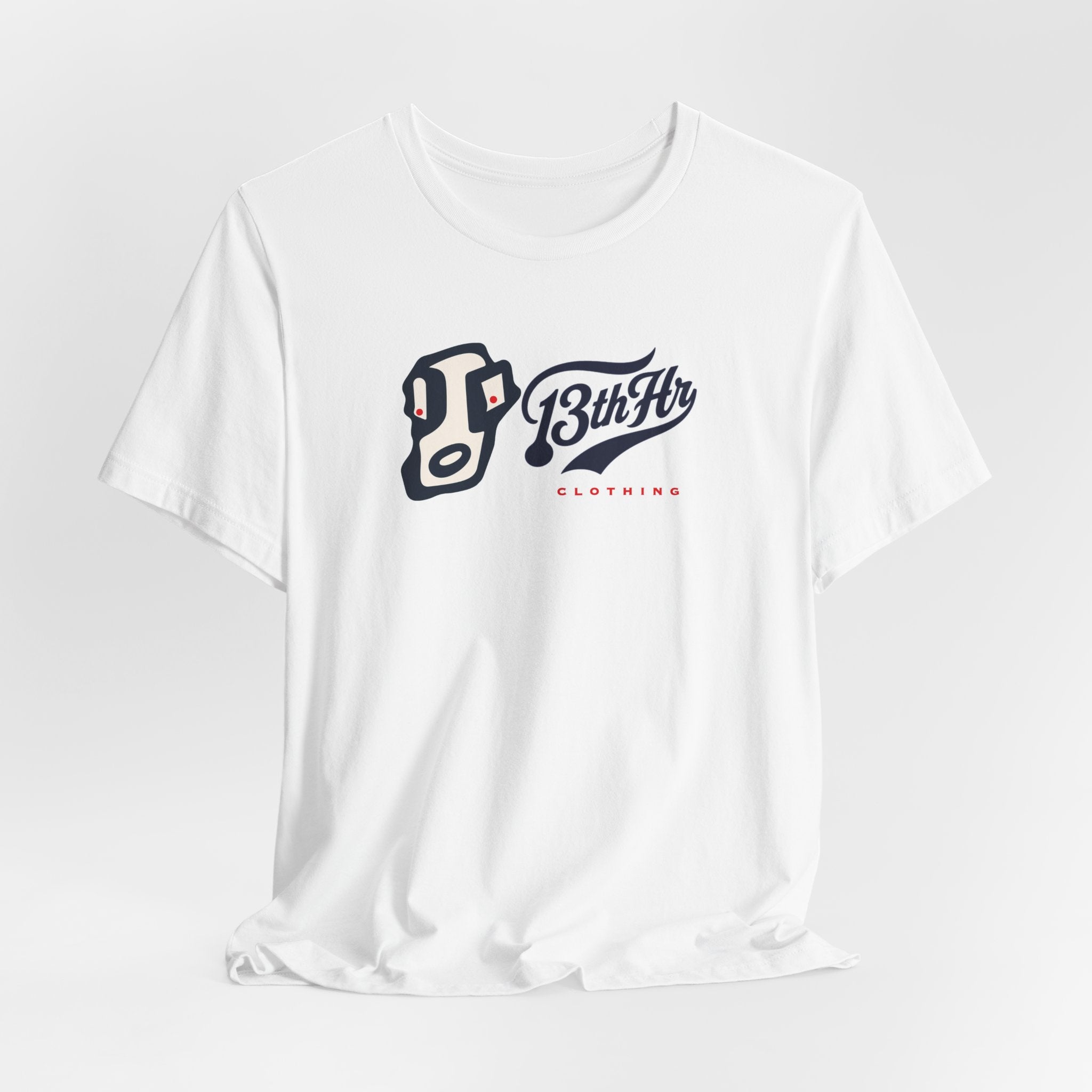 Graphic Tee — '13thFly' Vintage Sports Logo T-Shirt