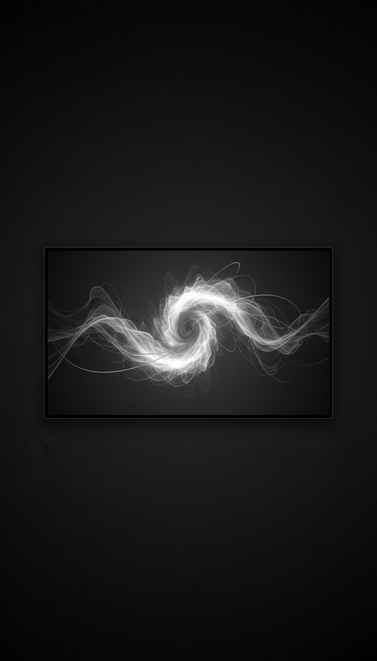 Stellar Veil digital wallpaper