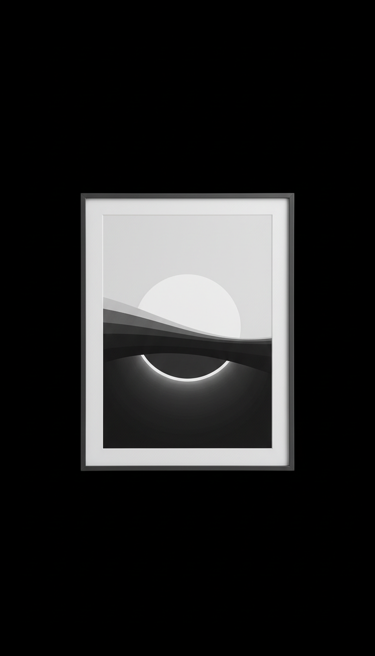 Eclipse Horizon wall decor